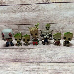 Funko Guardians of the Galaxy Pop Figures Groot Lot